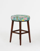 Chumbak English Cafe Stool - Spring Bloom