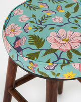 Chumbak English Cafe Stool - Spring Bloom