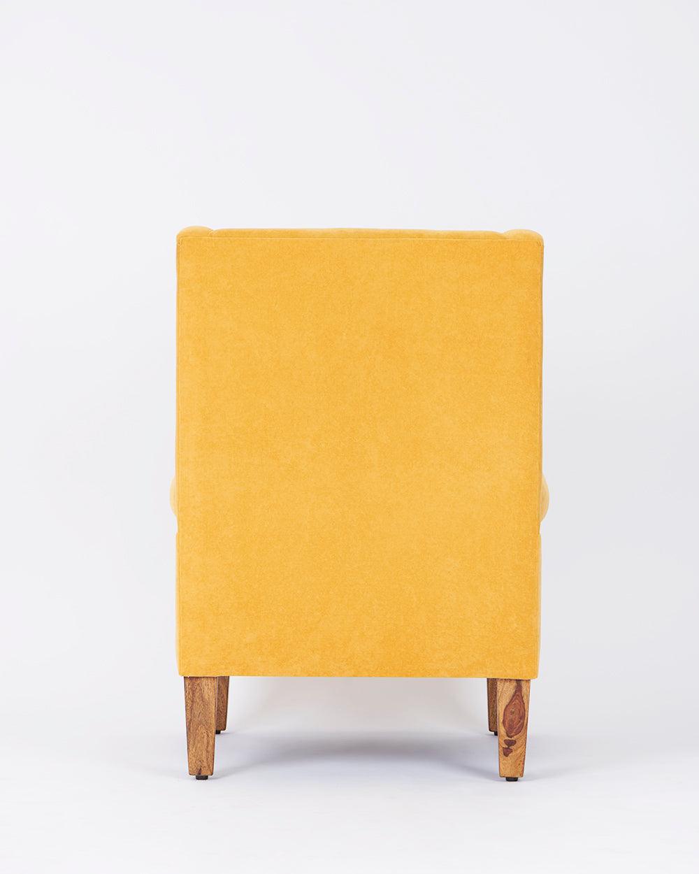 Chumbak Begum Wing Chair - Plain