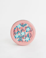 Chumbak Peach Floral Steel Spice Box