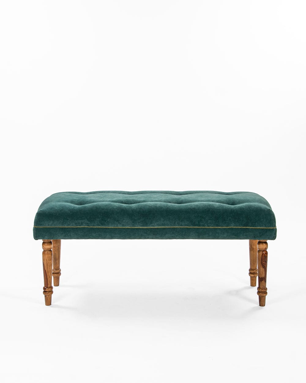 Chumbak Nawaab Bench-Dark Green