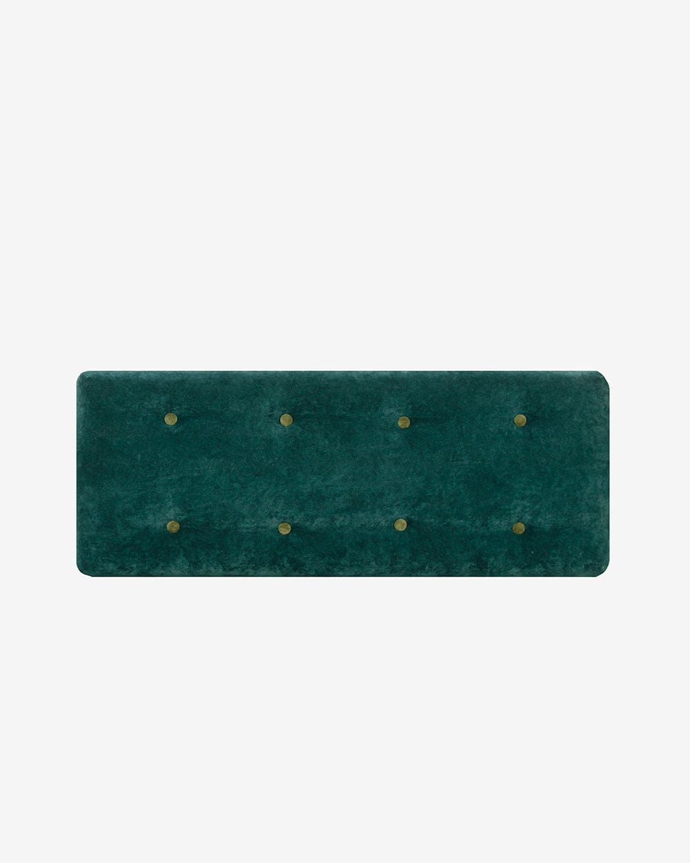 Chumbak Nawaab Bench Velvet- Dark Green