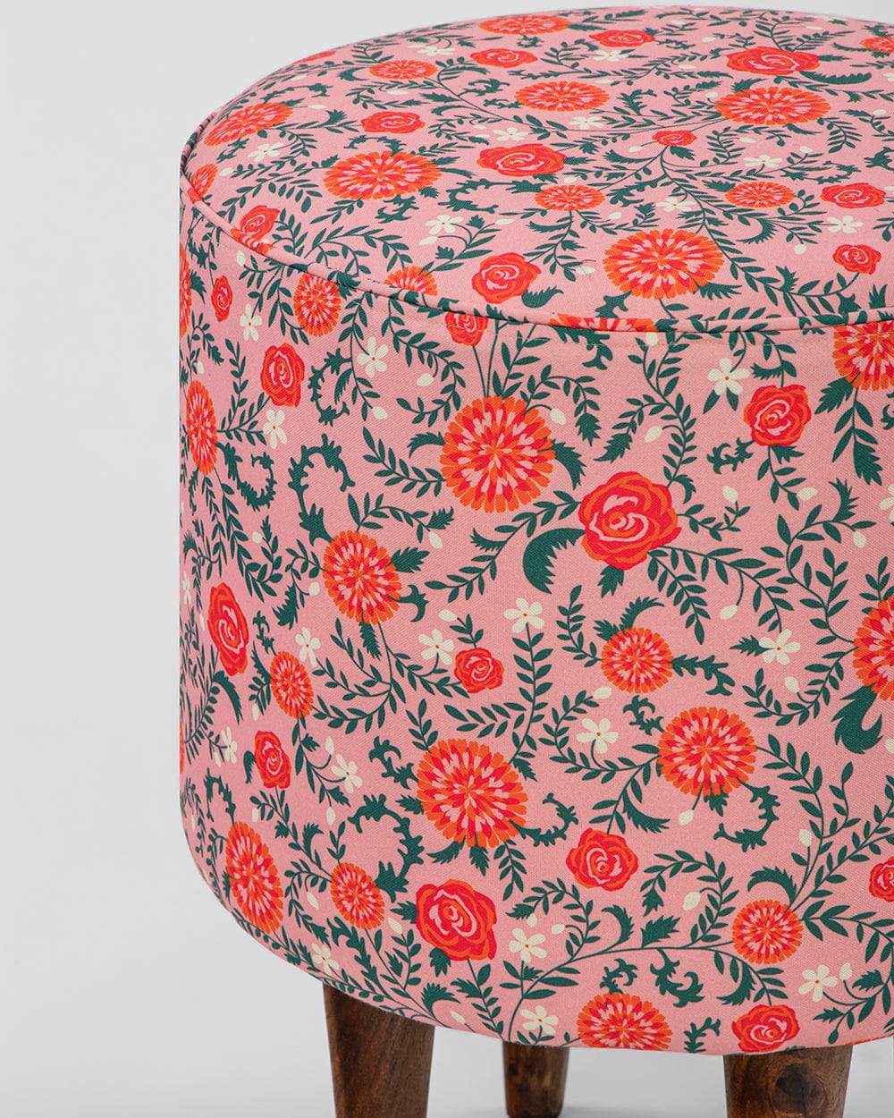 Chumbak The French Pouffe -Earthy Floral