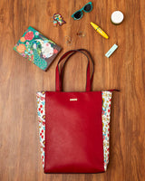 Chumbak India Boho Tote Bag-Red