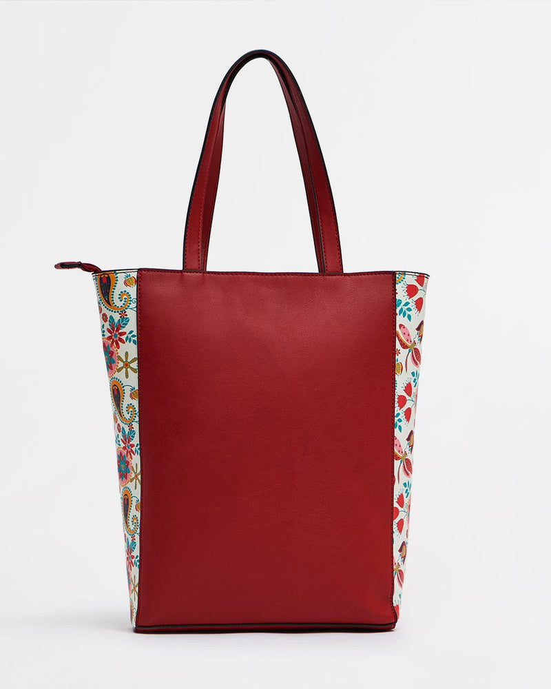 Chumbak India Boho Tote Bag-Red