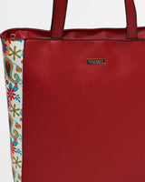 Chumbak India Boho Tote Bag-Red