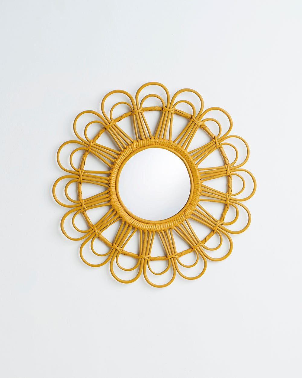 Chumbak Eye-See You Boho Mirror- Yellow