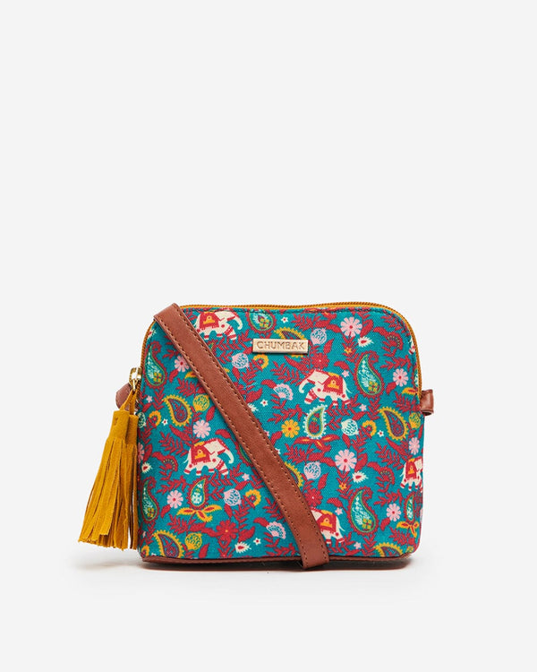 Chumbak Paisley Blossoms Sling Bag