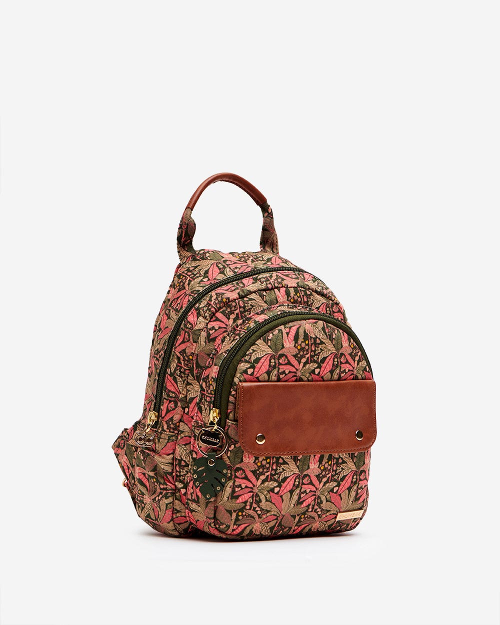 Chumbak Olive Palm 4 L Backpack