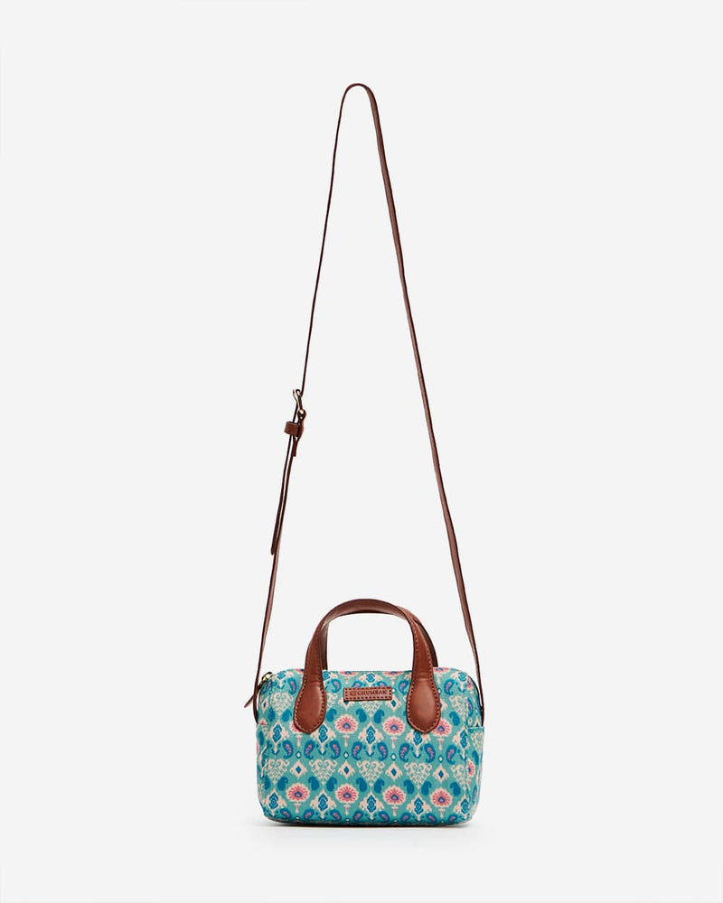 Chumbak Folk Art Ikkat Sling Bag