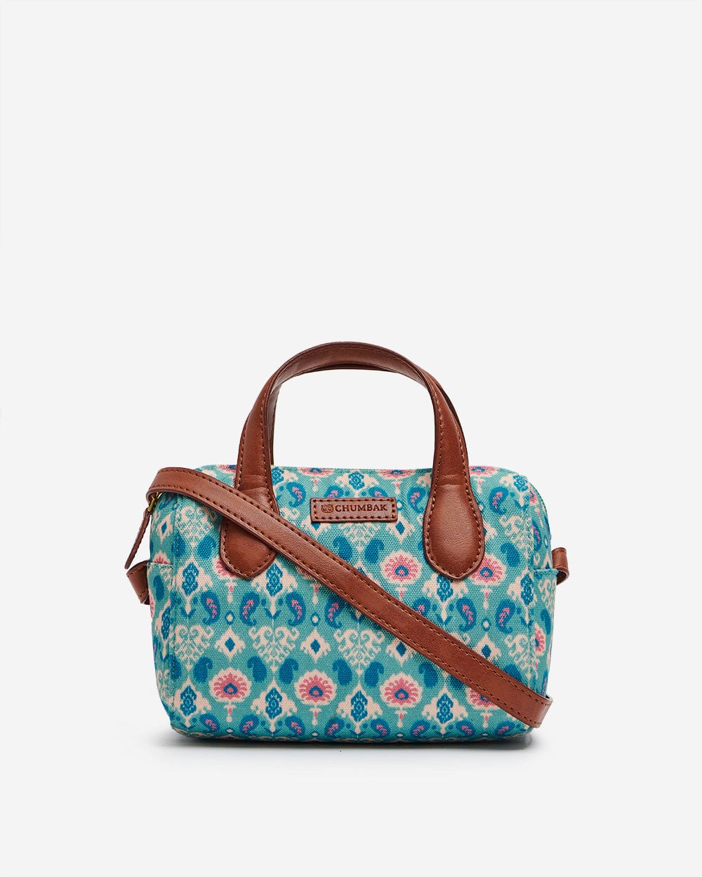 Chumbak Folk Art Ikkat Sling Bag