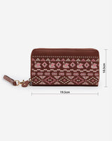 Chumbak Swan Song Embroidered Wallet