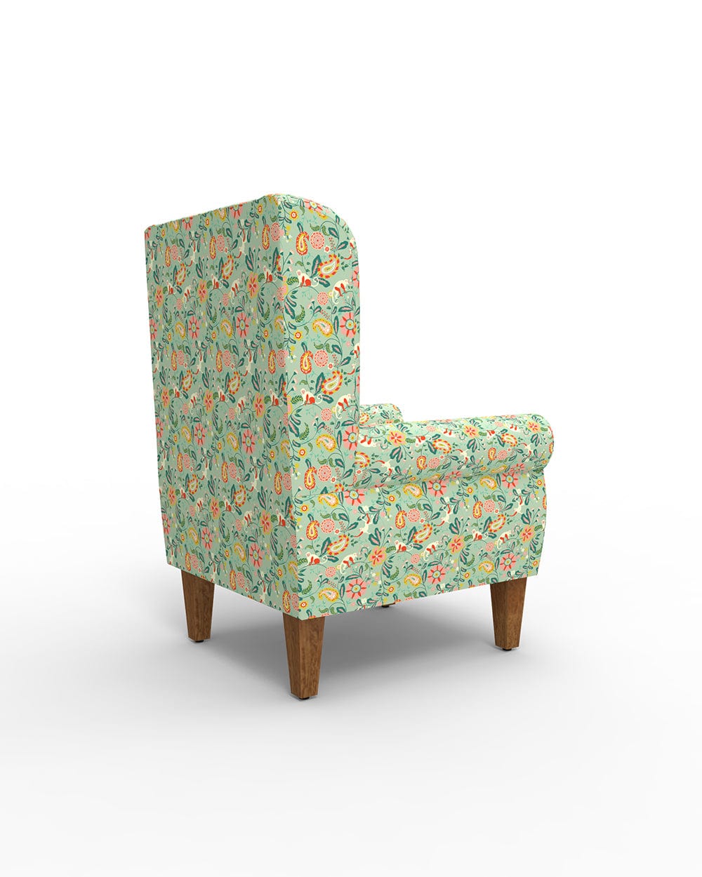 Chumbak Begum Wing Chair-Indian Summer