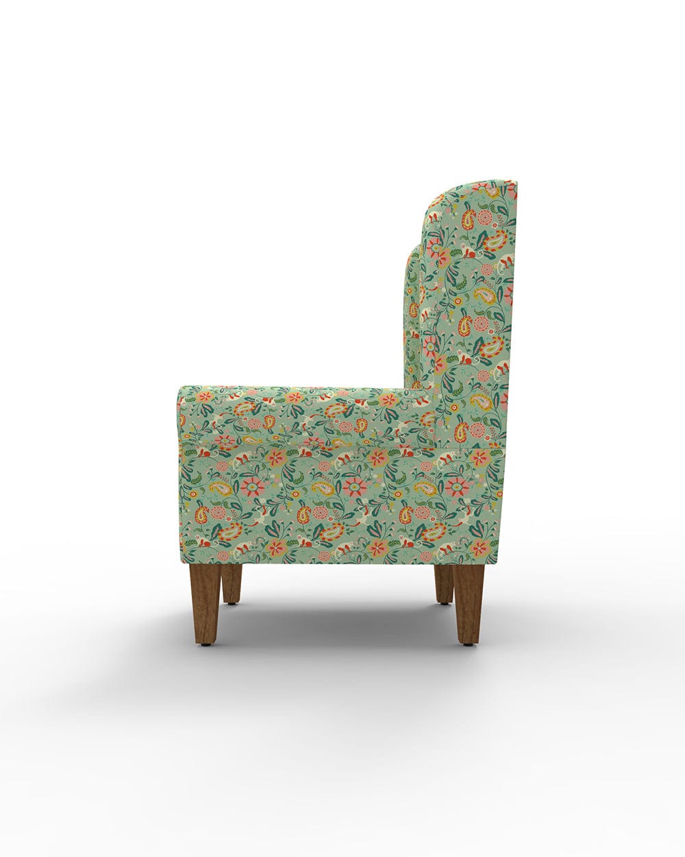 Chumbak Begum Wing Chair-Indian Summer