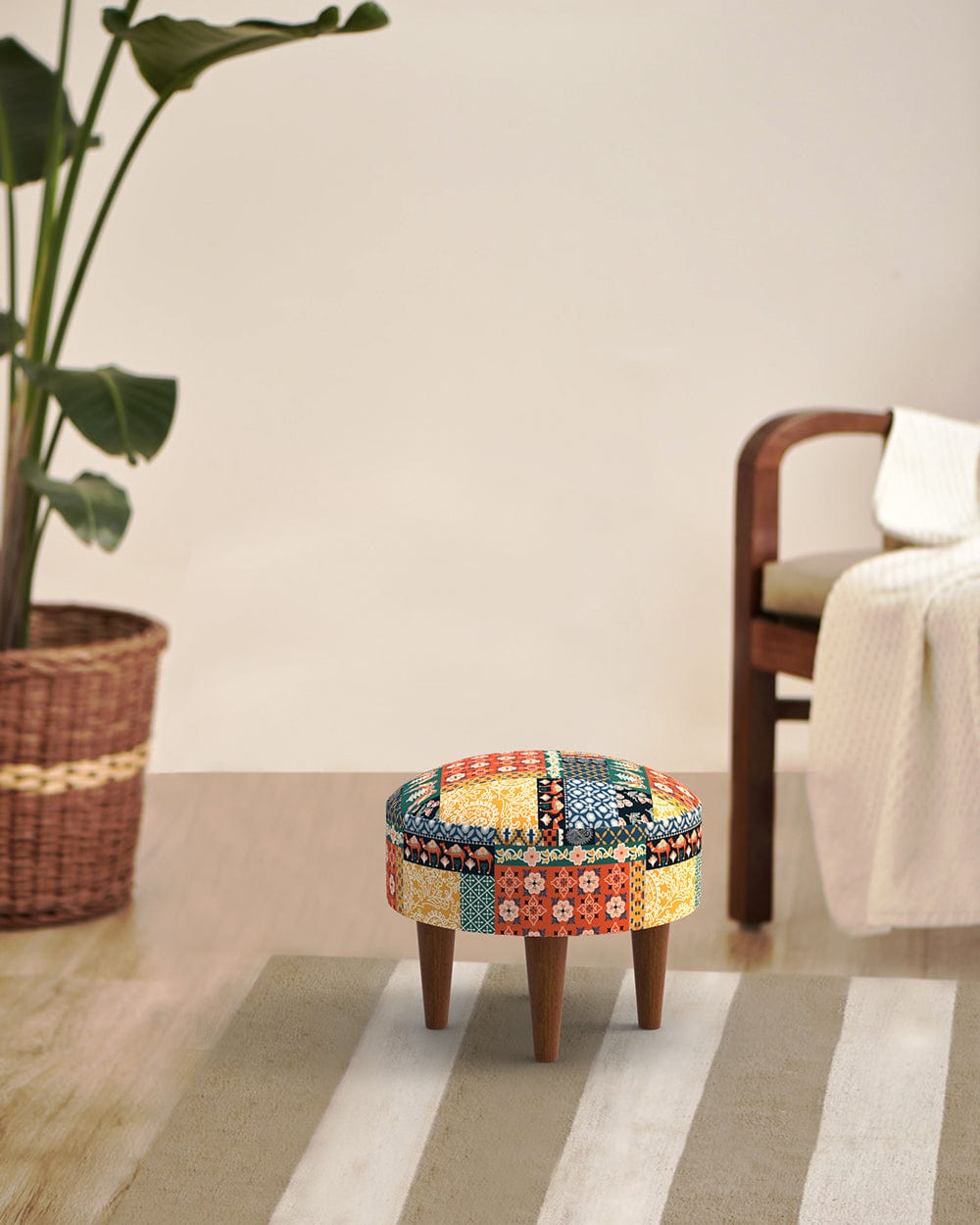 Chumbak Begum Foot Rest-Boho Patches