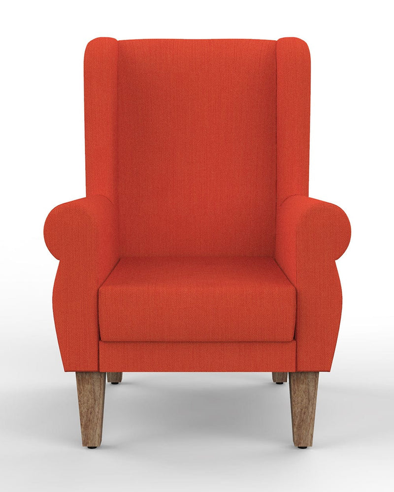 Chumbak Begum Wing Chair - Plain