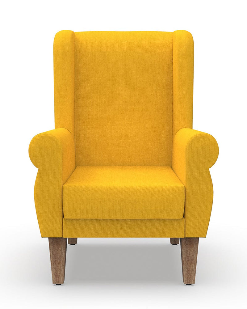 Chumbak Begum Wing Chair - Plain
