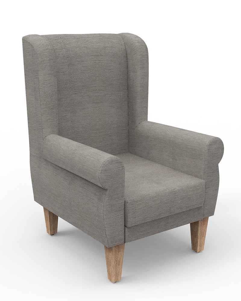 Chumbak Begum Wing Chair - Bangalore Grey