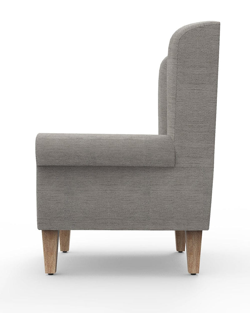 Chumbak Begum Wing Chair - Bangalore Grey