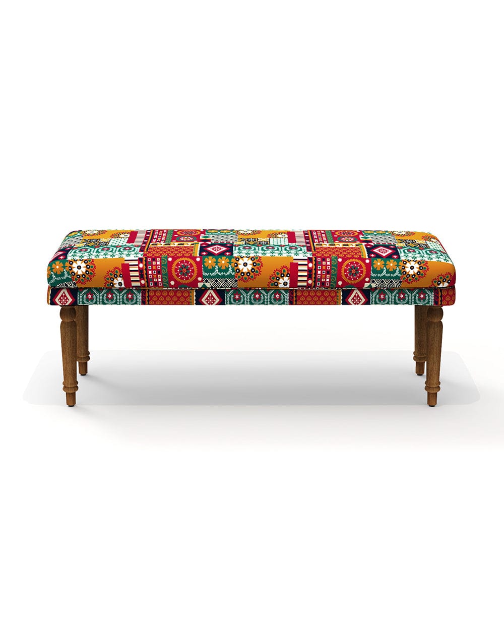 Chumbak Nawaab Bench - Floral Swirls