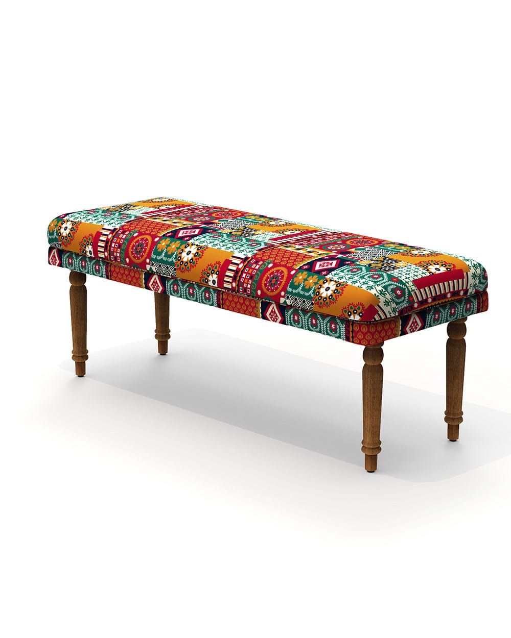 Chumbak Nawaab Bench - Floral Swirls