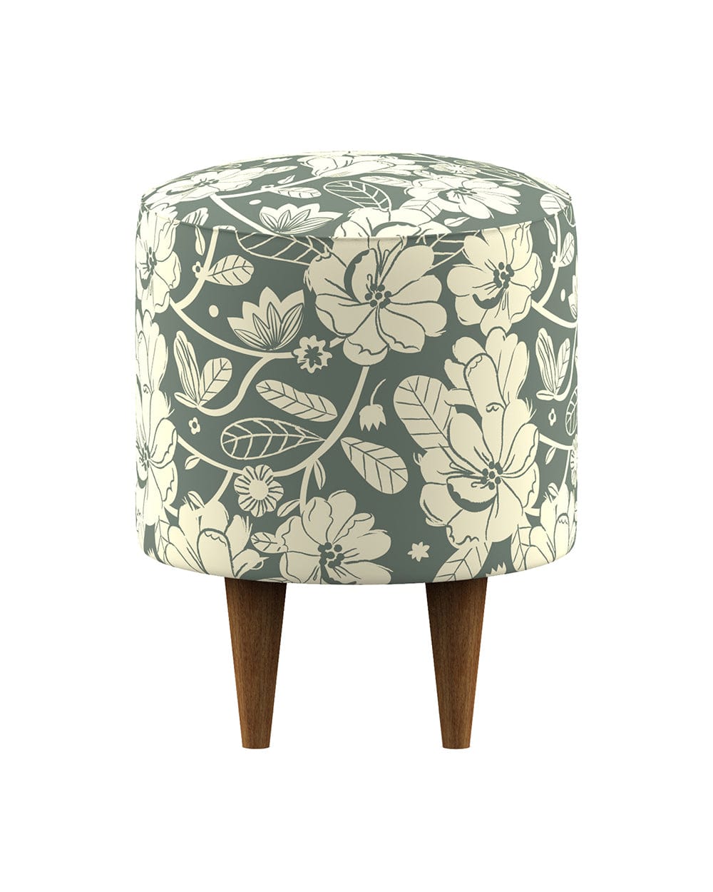 Chumbak French Pouffe - Grey's Garden