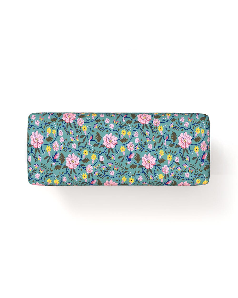 Chumbak Nawaab Bench - Spring Bloom Teal