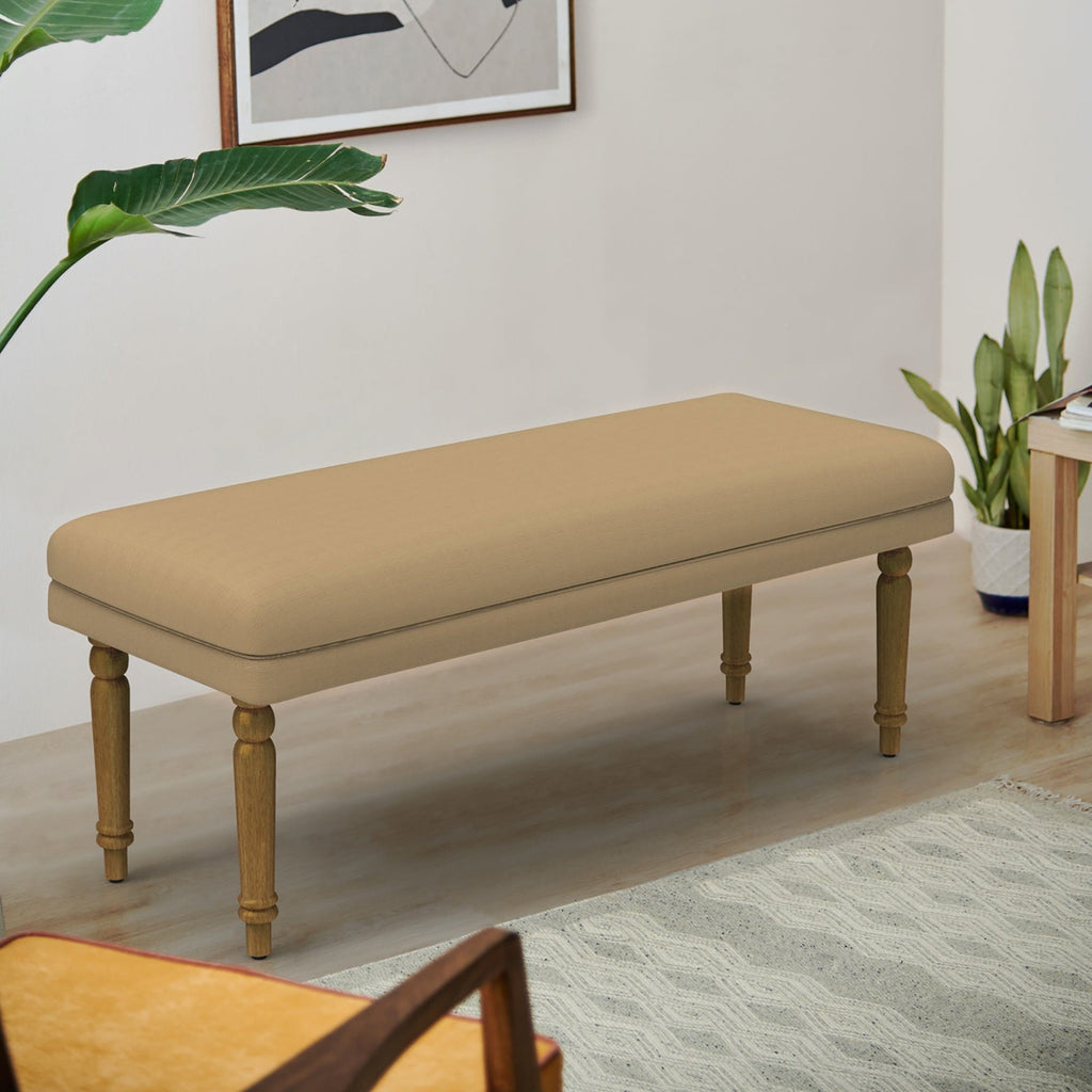 Nawaab Bench - Beach Beige