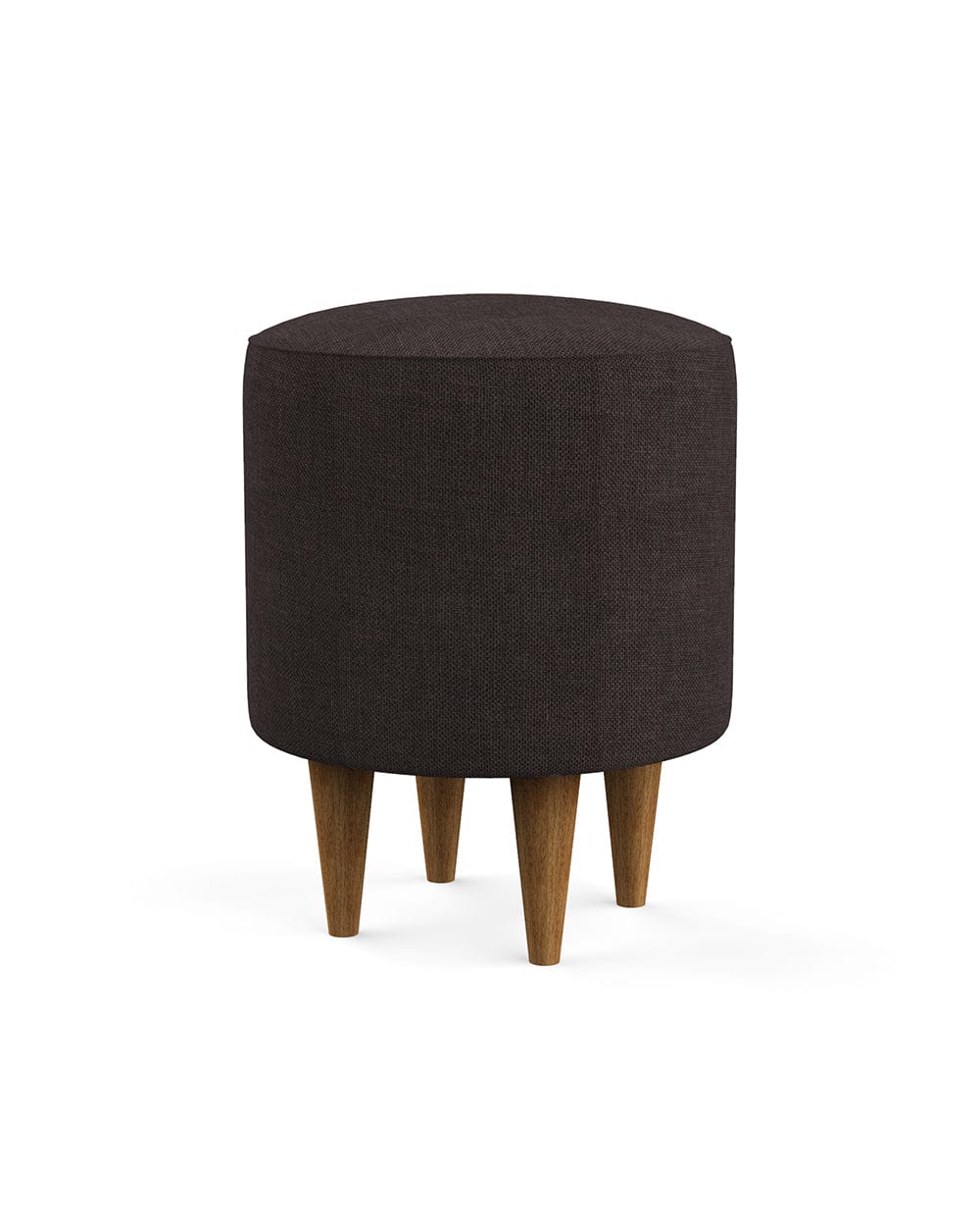 Chumbak French Pouffe - Brown Coal