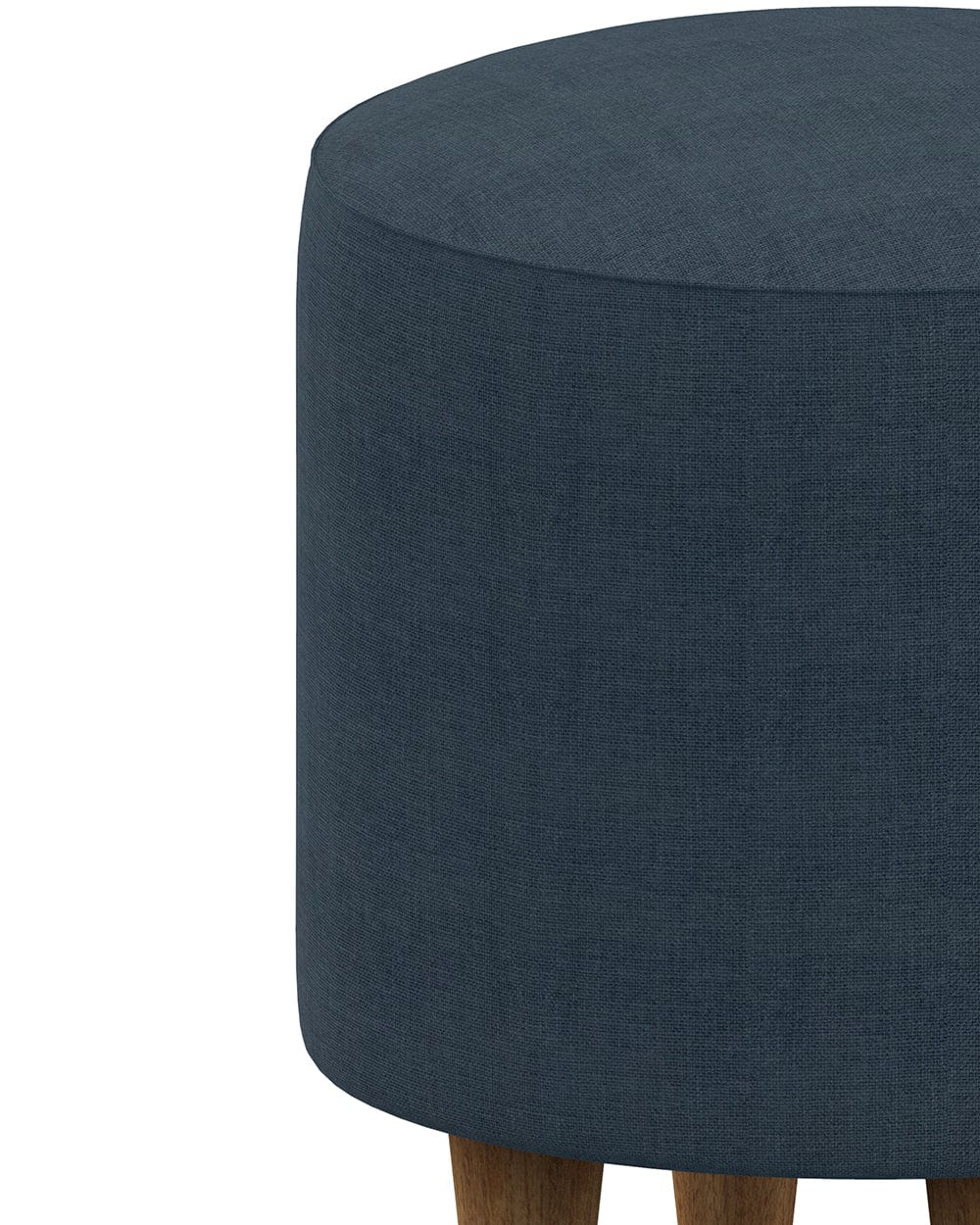 Chumbak French Pouffe - Sailor Blue