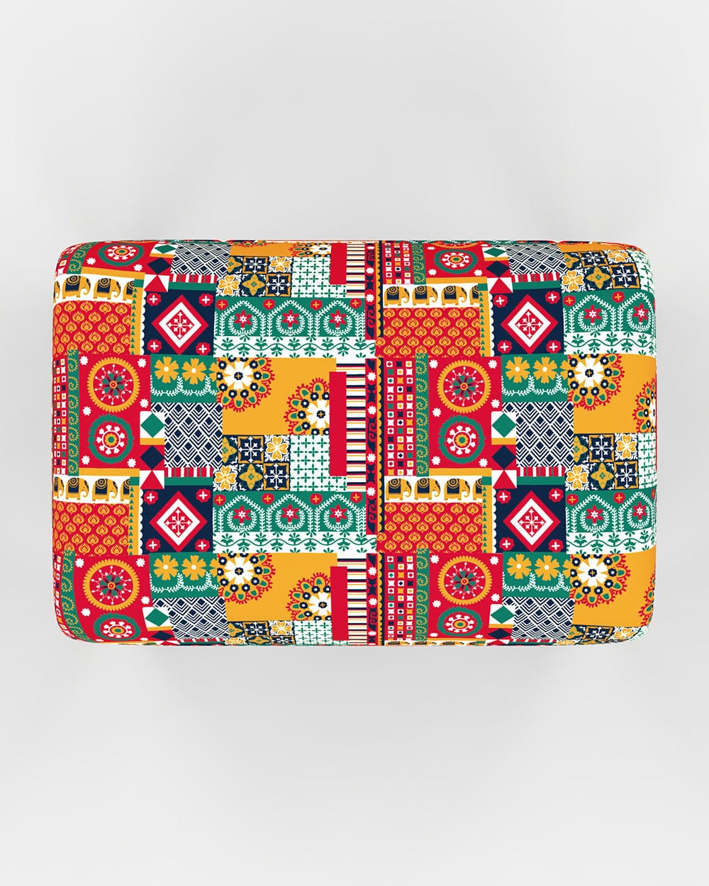 Chumbak Nawaab Bench Small - Floral Swirls