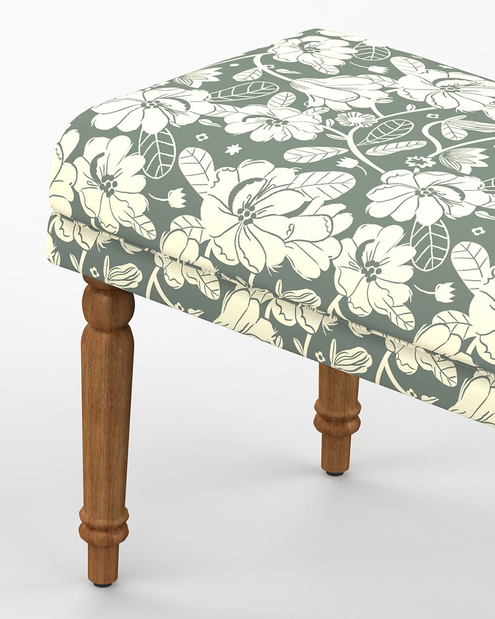 Chumbak Nawaab Bench Small - Grey's Garden