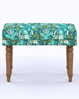 Chumbak Nawaab Bench Small - Tropical Ikkat