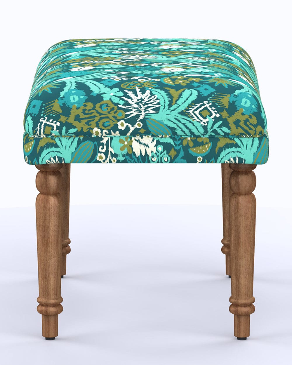 Chumbak Nawaab Bench Small - Tropical Ikkat