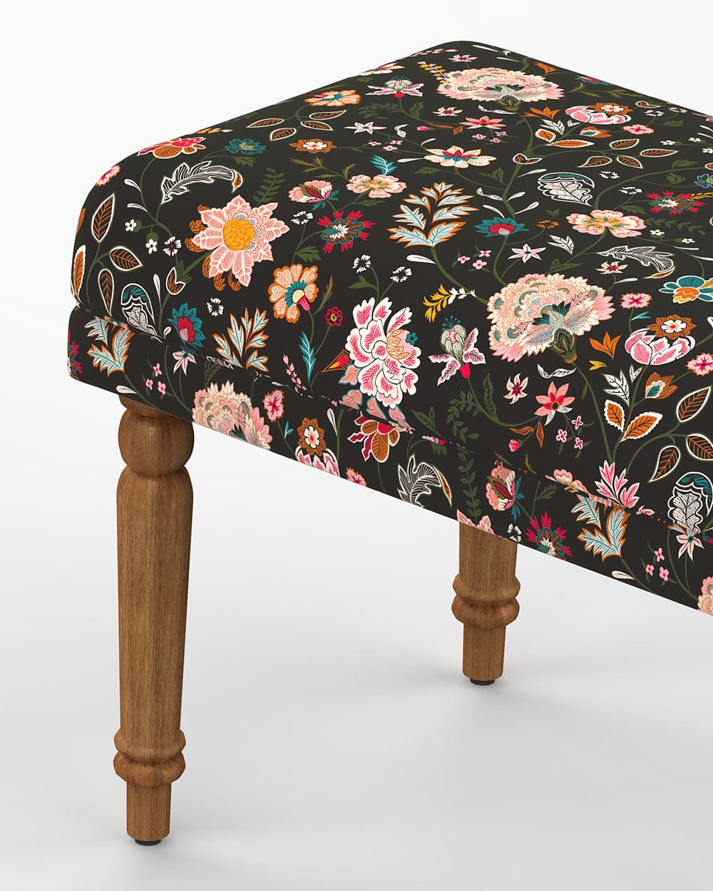 Chumbak Nawaab Bench Small - Bohemian Paisleys