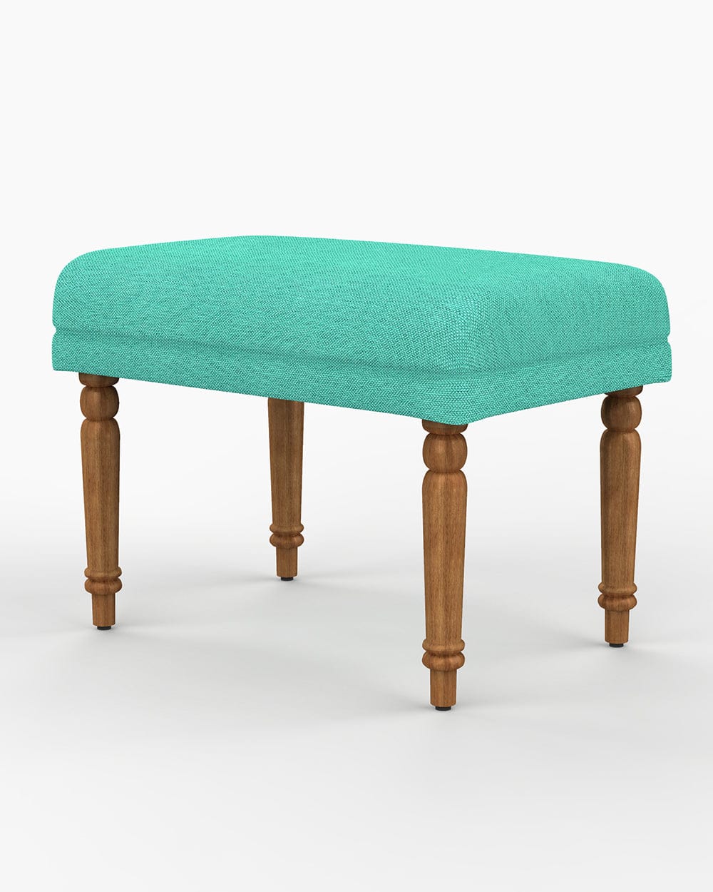 Chumbak Nawaab Bench Small - Maldivian Teal