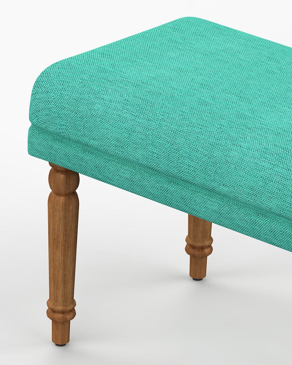 Chumbak Nawaab Bench Small - Maldivian Teal