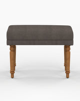 Chumbak Nawaab Bench Small - Brown Coal