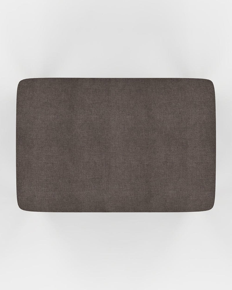 Chumbak Nawaab Bench Small - Brown Coal