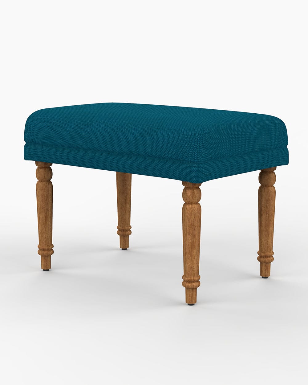 Chumbak Nawaab Bench Small - Mediterranian Blue