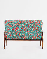 Chumbak Memsaab Loveseat - 2 Seater, Tuffted Teal
