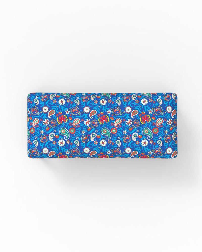 Chumbak Jodhpur Bench - India Paisleys Blue