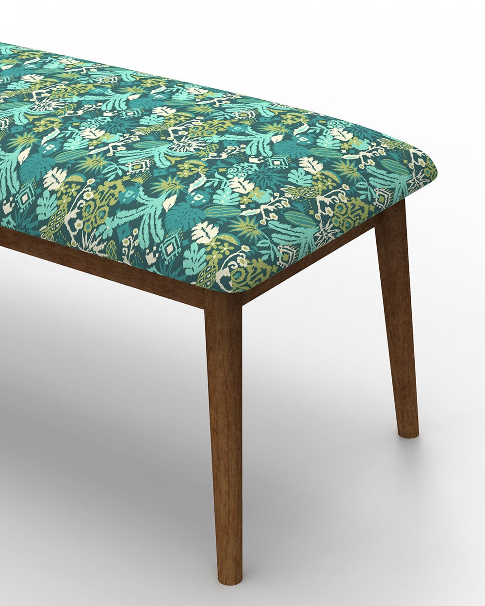 Chumbak Jodhpur Bench - Tropical Ikkat Green