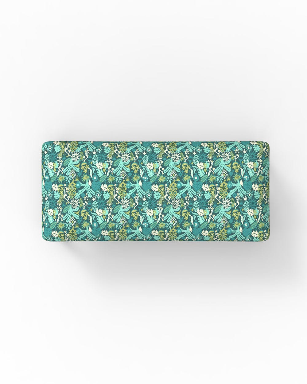 Chumbak Jodhpur Bench - Tropical Ikkat Green