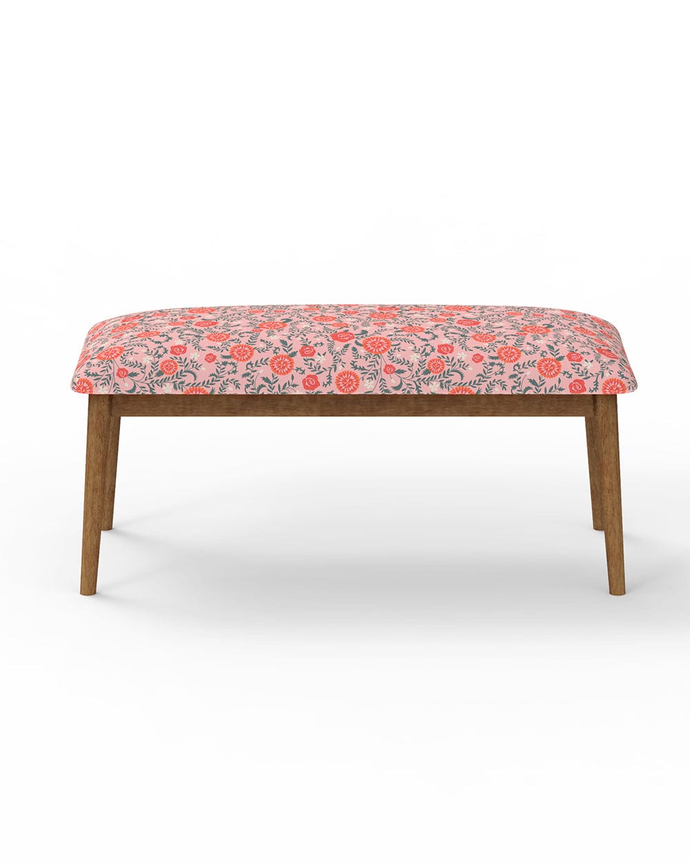 Chumbak Jodhpur Bench - Earthy Florals Peach