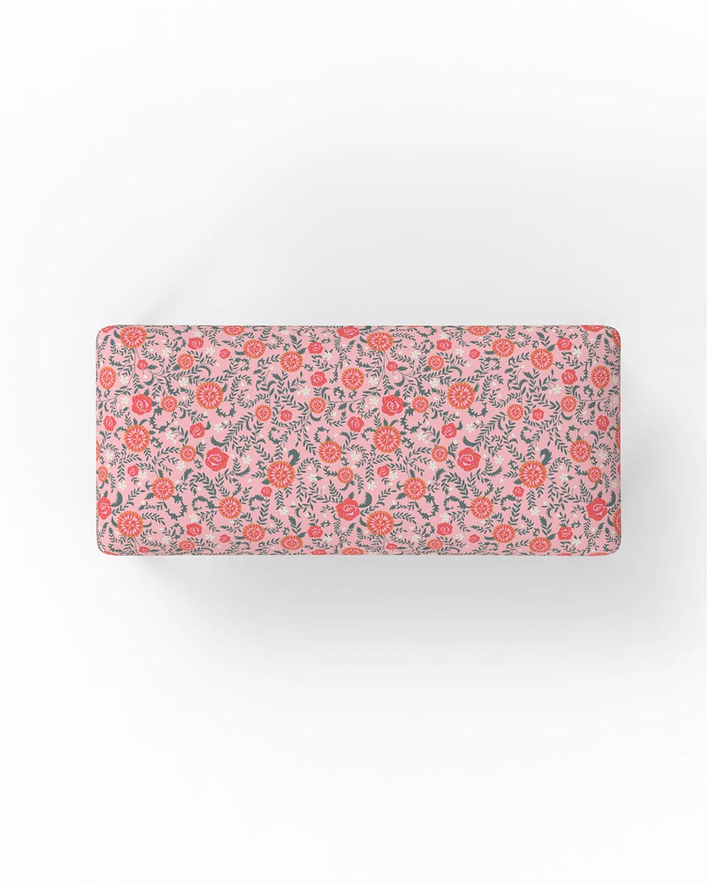 Chumbak Jodhpur Bench - Earthy Florals Peach