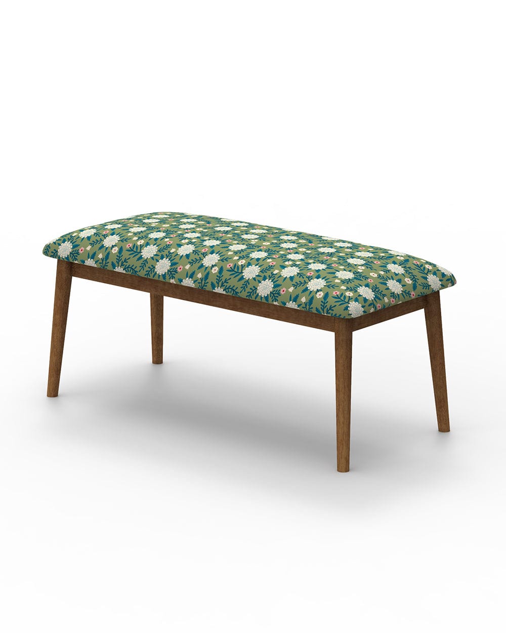 Chumbak Jodhpur Bench - Spring Marigold Green