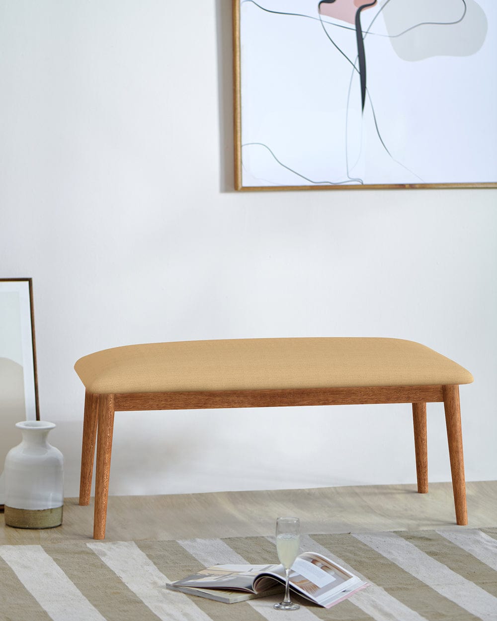 Jodhpur Bench - Beach Beige