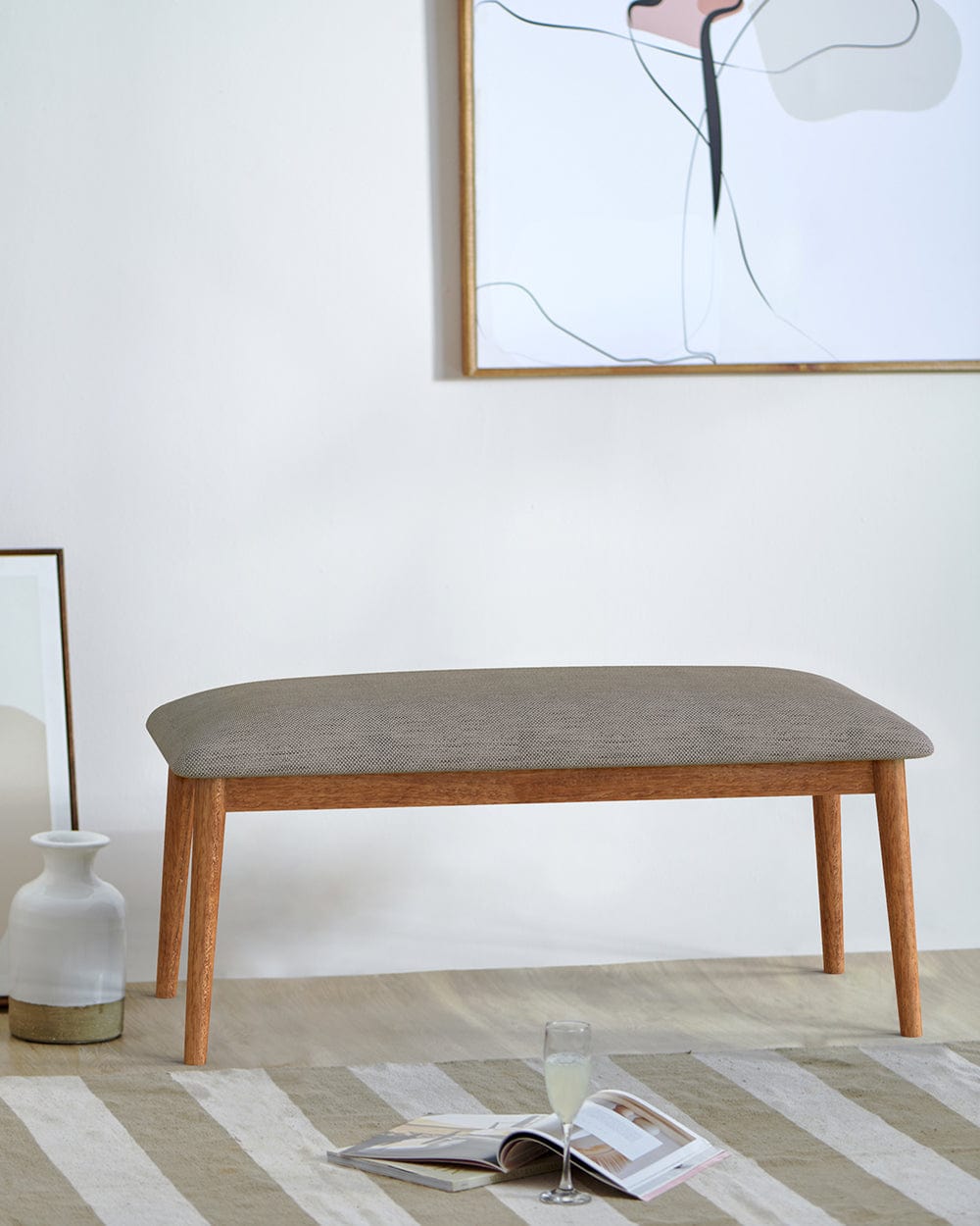 Chumbak Jodhpur Bench - Bangalore Grey