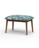 Chumbak Jodhpur Bench Small - Spring Bloom Teal